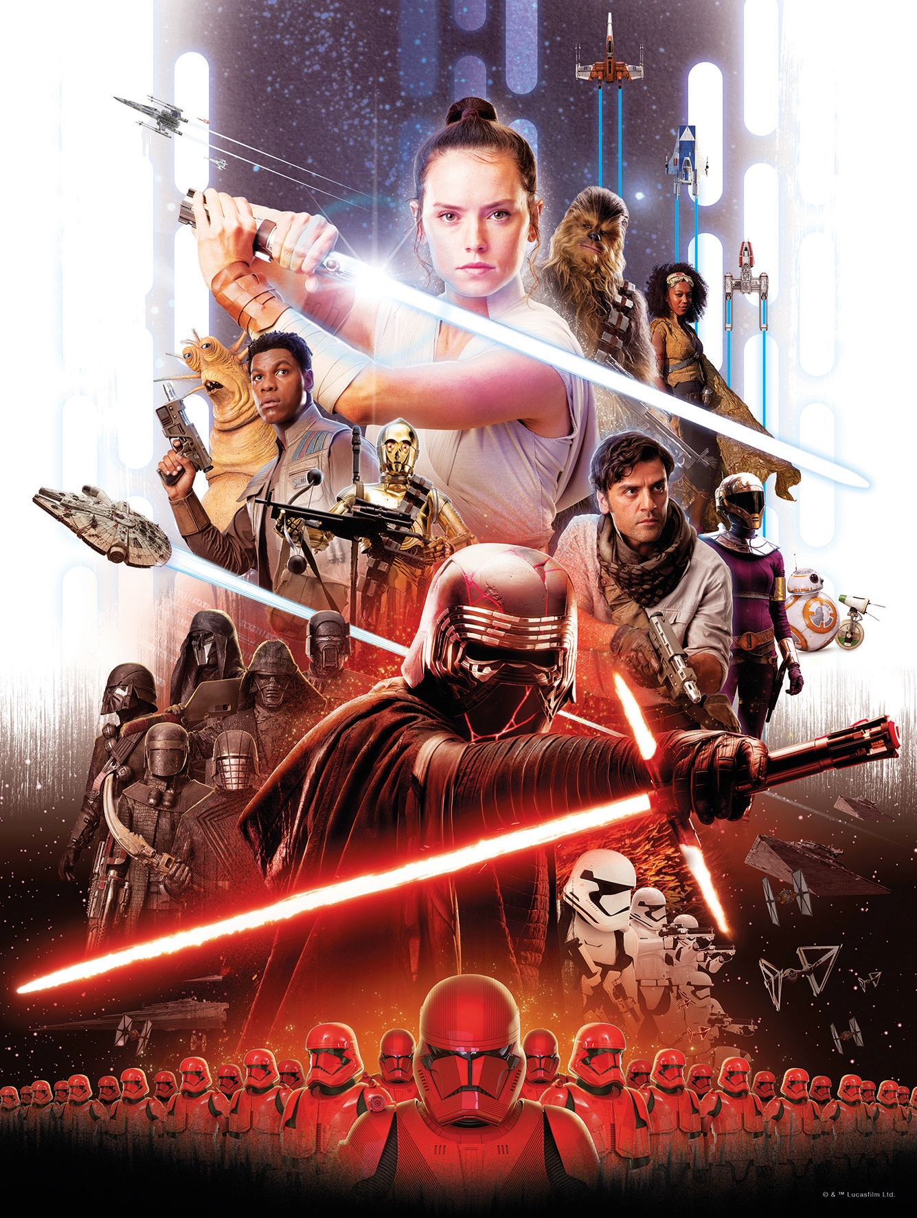 Komar Bild »Star Wars Movie Poster Rey«, Star Wars, (1 St.), Wandbild zur Dekoration im Kinderzimmer - ohne Rahmen Komar Bild »Star Wars Movie Poster Rey«, Star Wars, (1 St.), Wandbild zur Dekoration im Kinderzimmer - ohne Rahmen von Komar