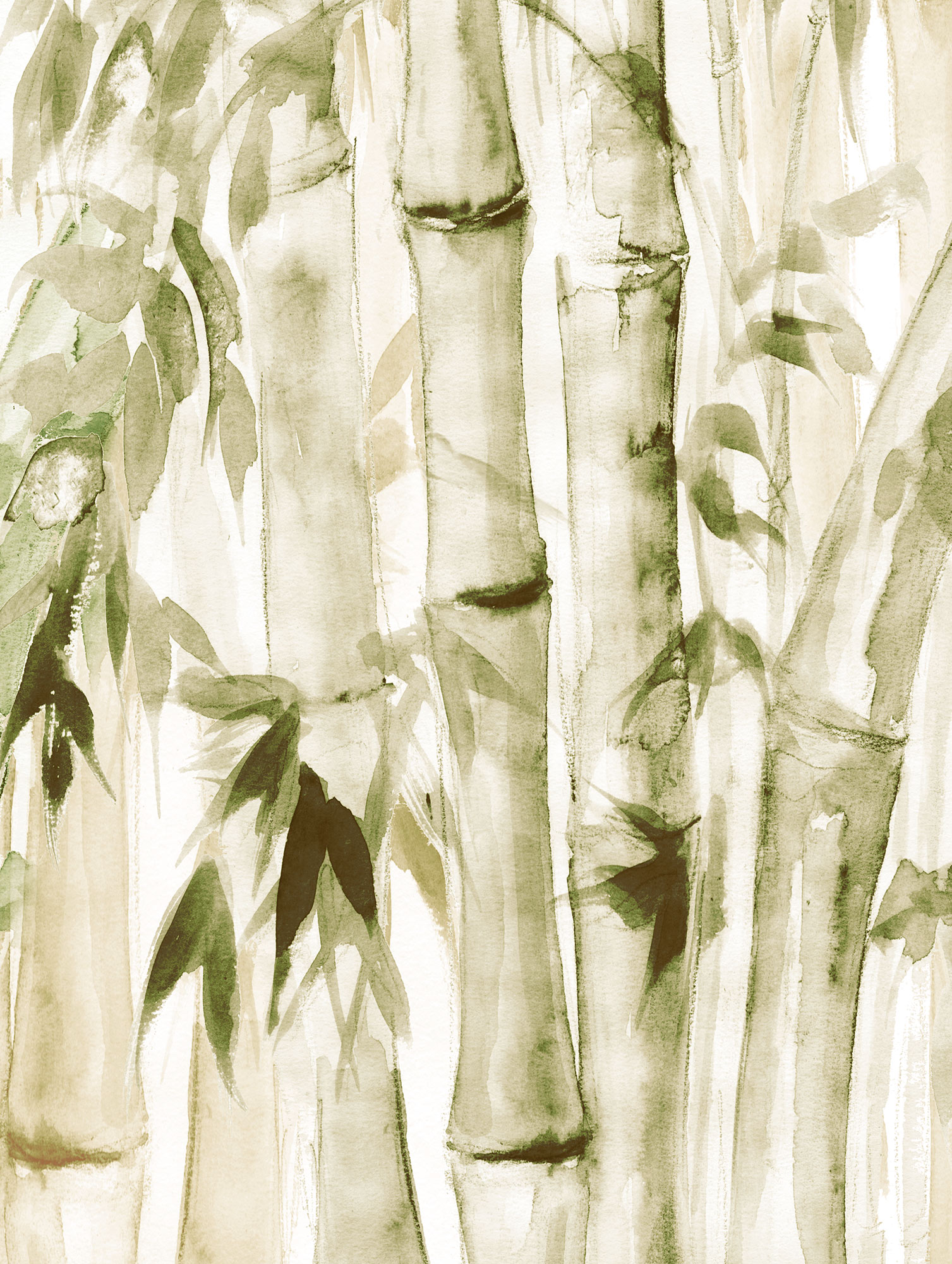 Komar Bild »Wild Bamboo«, Natur, (1 St.), Wandbild zur Dekoration - ohne Rahmen von Komar