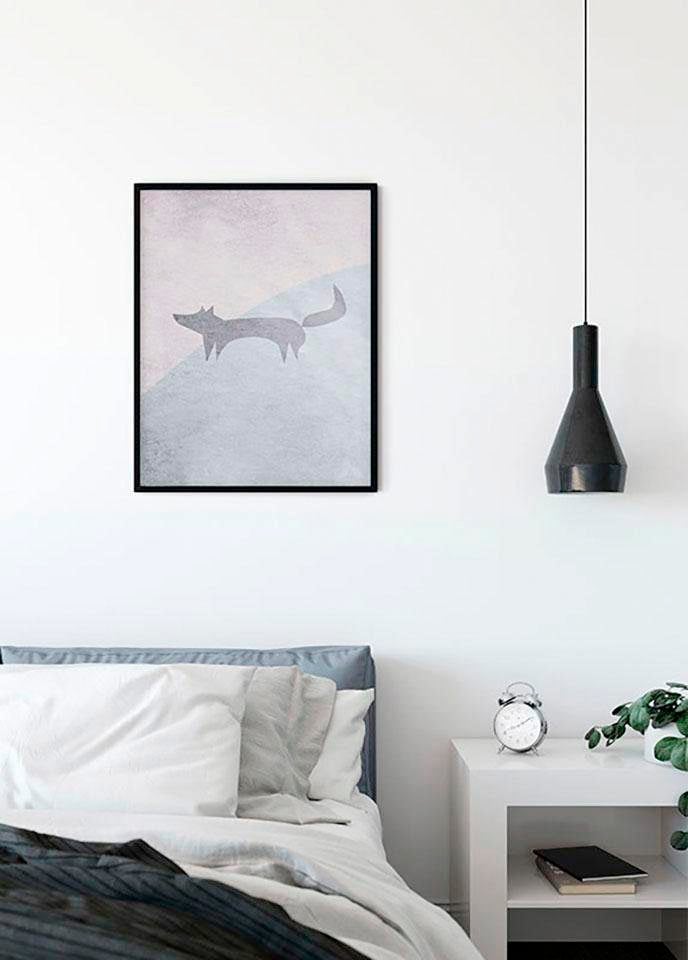 Komar Poster »Wild and Free Fox«, Tiere, (1 St.), Kinderzimmer, Schlafzimmer, Wohnzimmer von Komar