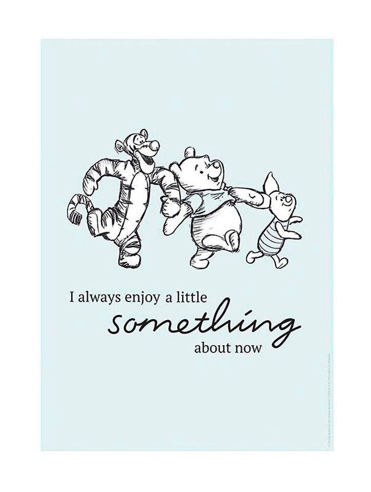 Komar Poster »Winnie Pooh Little Something«, Disney, (1 St.), Kinderzimmer, Schlafzimmer, Wohnzimmer von Komar