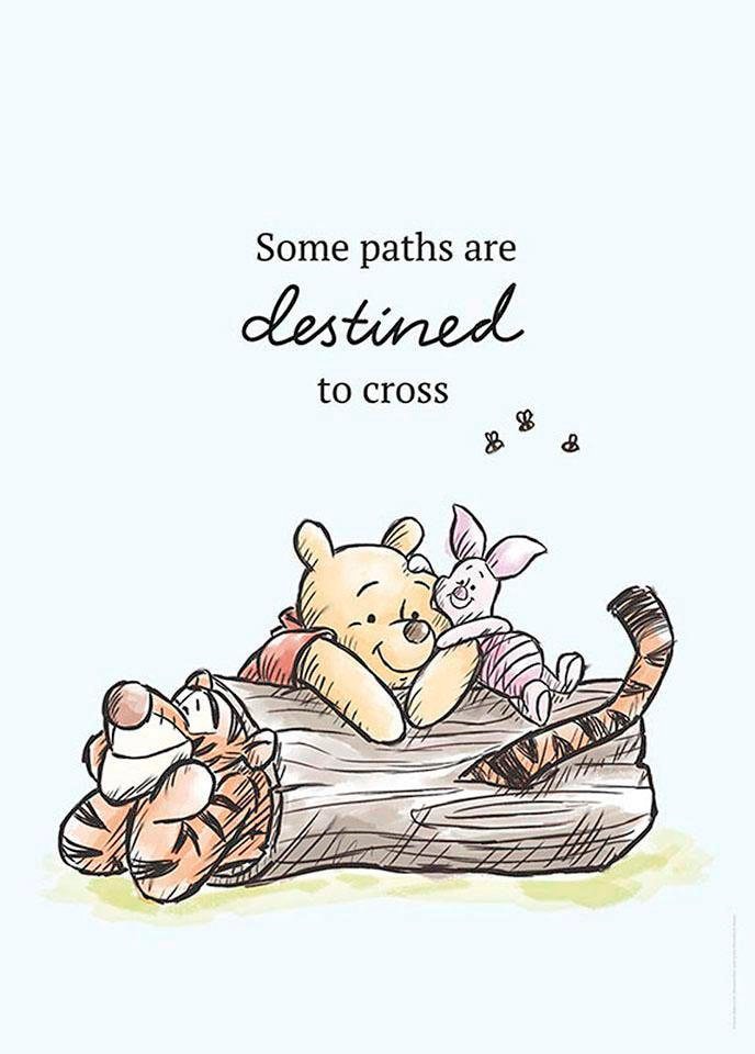 Komar Poster »Winnie Pooh Path«, Disney, (1 St.), Kinderzimmer, Schlafzimmer, Wohnzimmer von Komar