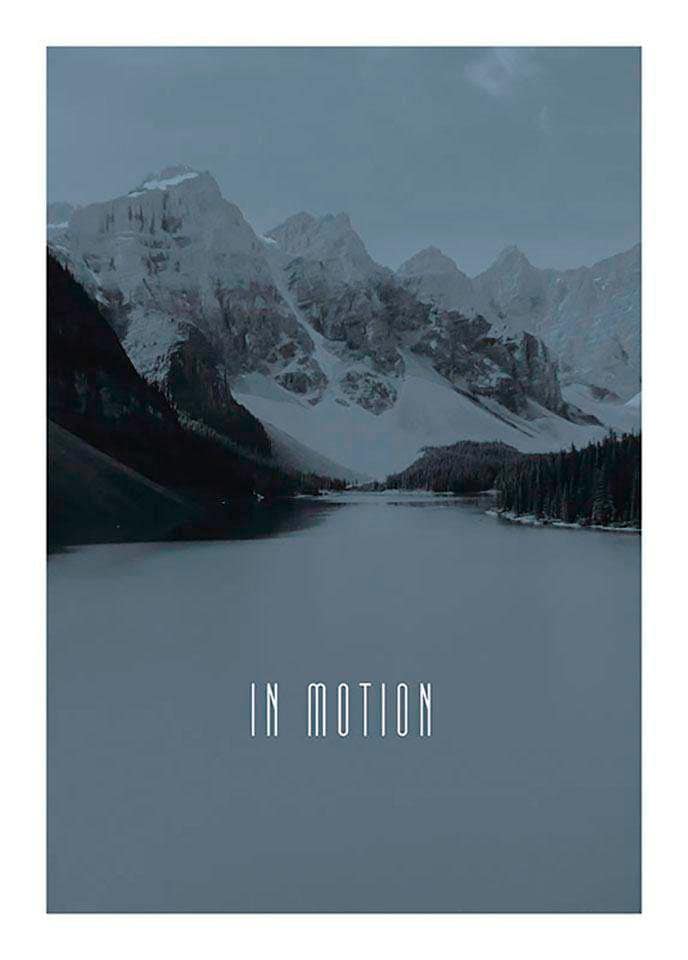 Komar Bild »Word Lake In Motion Steel«, Natur, (1 St.), Wandbild zur Dekoration - ohne Rahmen Komar Bild »Word Lake In Motion Steel«, Natur, (1 St.), Wandbild zur Dekoration - ohne Rahmen von Komar