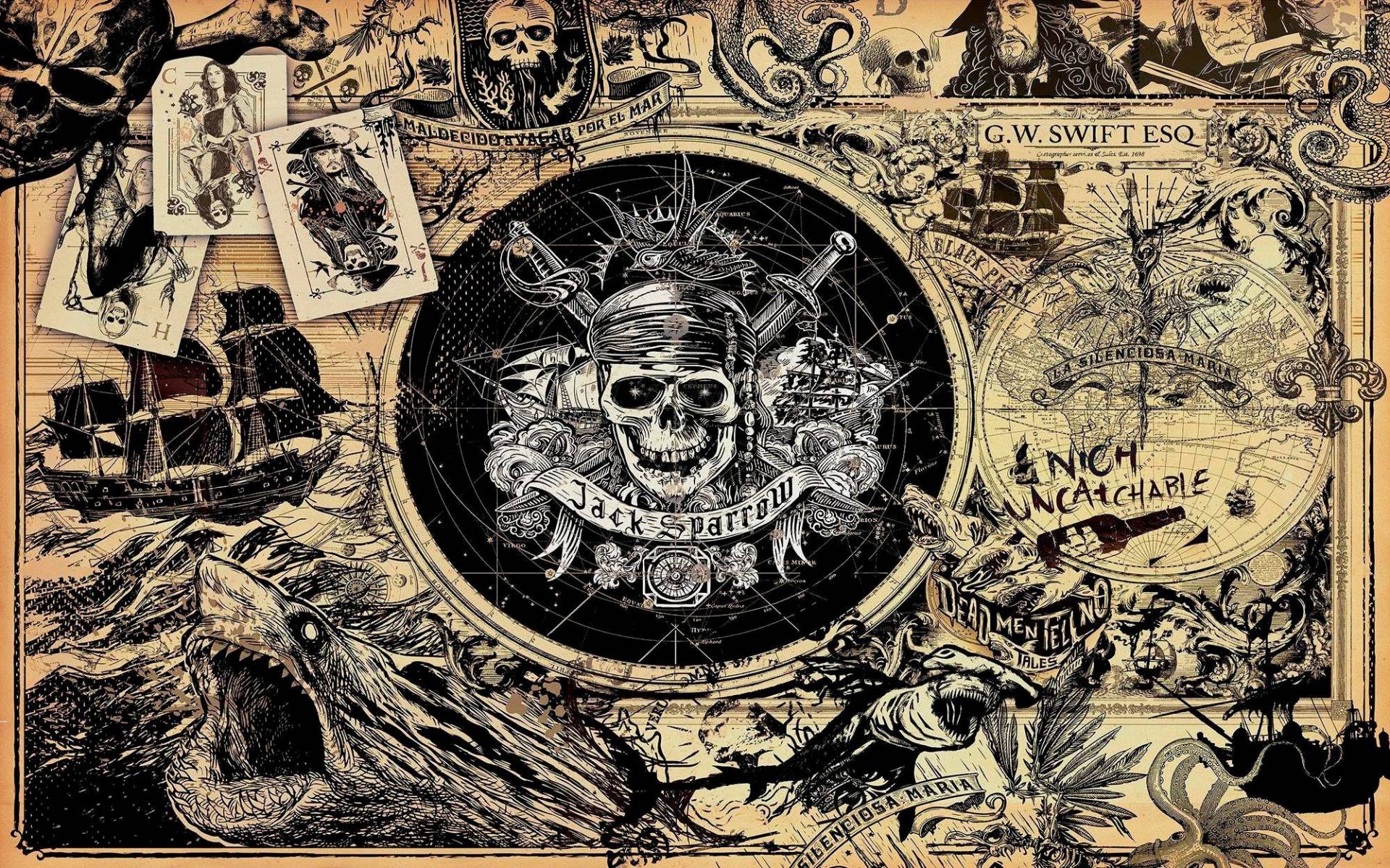 Komar Vliestapete »Digitaldruck Vlies - Pirates of the Caribbean 5 - Grösse 400 x 250 cm«, bedruckt, Kinderzimmer Komar Vliestapete »Digitaldruck Vlies - Pirates of the Caribbean 5 - Grösse 400 x 250 cm«, bedruckt, Kinderzimmer von Komar