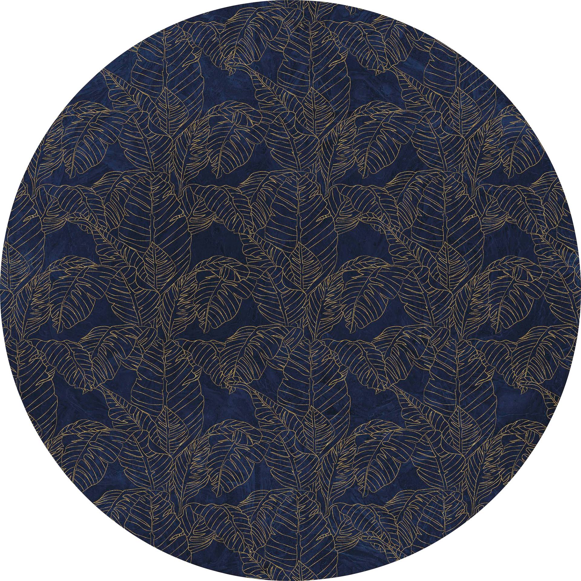 Komar Vliestapete »Royal Blue«, 125x125 cm (Breite x Höhe), rund und selbstklebend von Komar