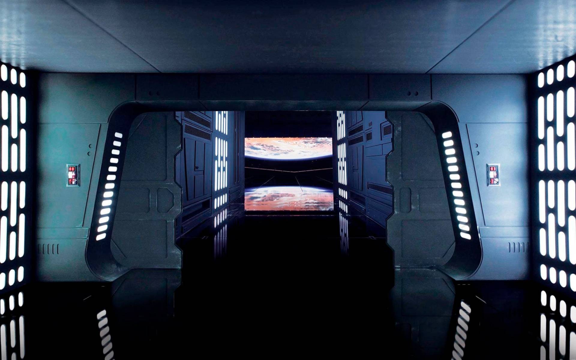Komar Vliestapete »Digitaldruck Vlies - Star Wars Death Star Floor - Grösse 400 x 250 cm«, bedruckt, Kinderzimmer Komar Vliestapete »Digitaldruck Vlies - Star Wars Death Star Floor - Grösse 400 x 250 cm«, bedruckt, Kinderzimmer von Komar