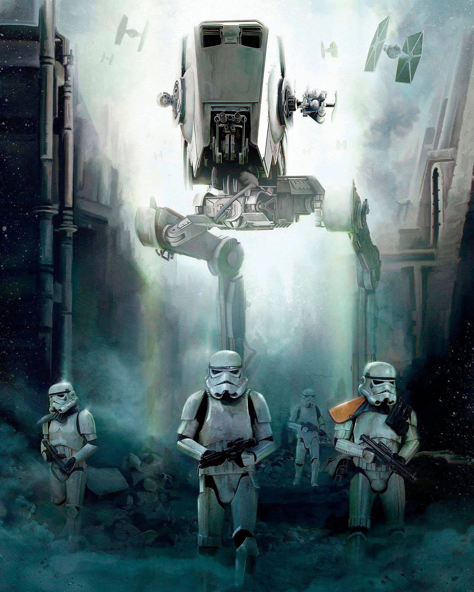 Komar Vliestapete »Star Wars Imperial Forces«, 200x250 cm (Breite x Höhe), Vliestapete, 100 cm Bahnbreite von Komar