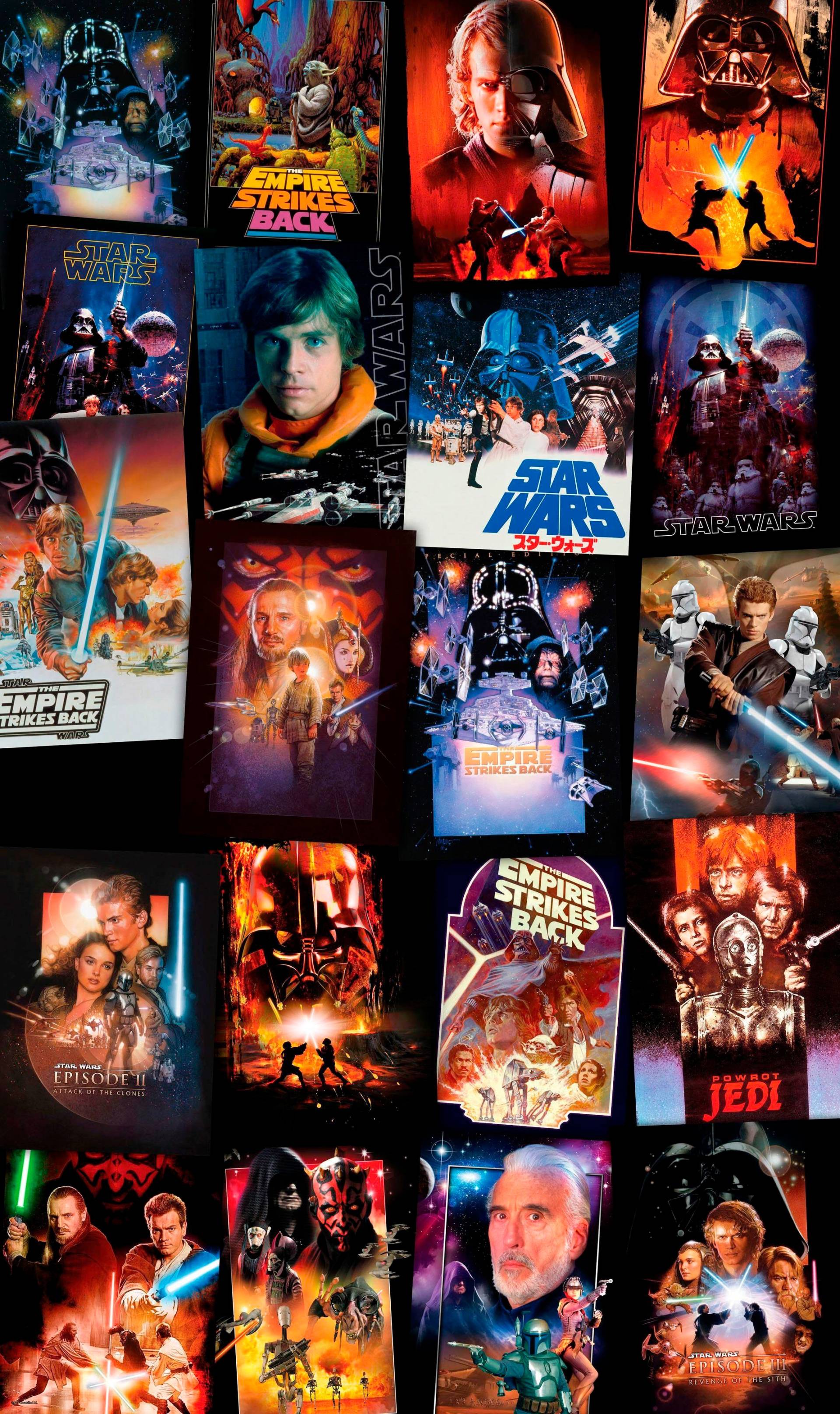 Komar Vliestapete »Digitaldruck Vlies - Star Wars Posters Collage - Grösse 120 x 200 cm«, bedruckt, Kinderzimmer Komar Vliestapete »Digitaldruck Vlies - Star Wars Posters Collage - Grösse 120 x 200 cm«, bedruckt, Kinderzimmer von Komar