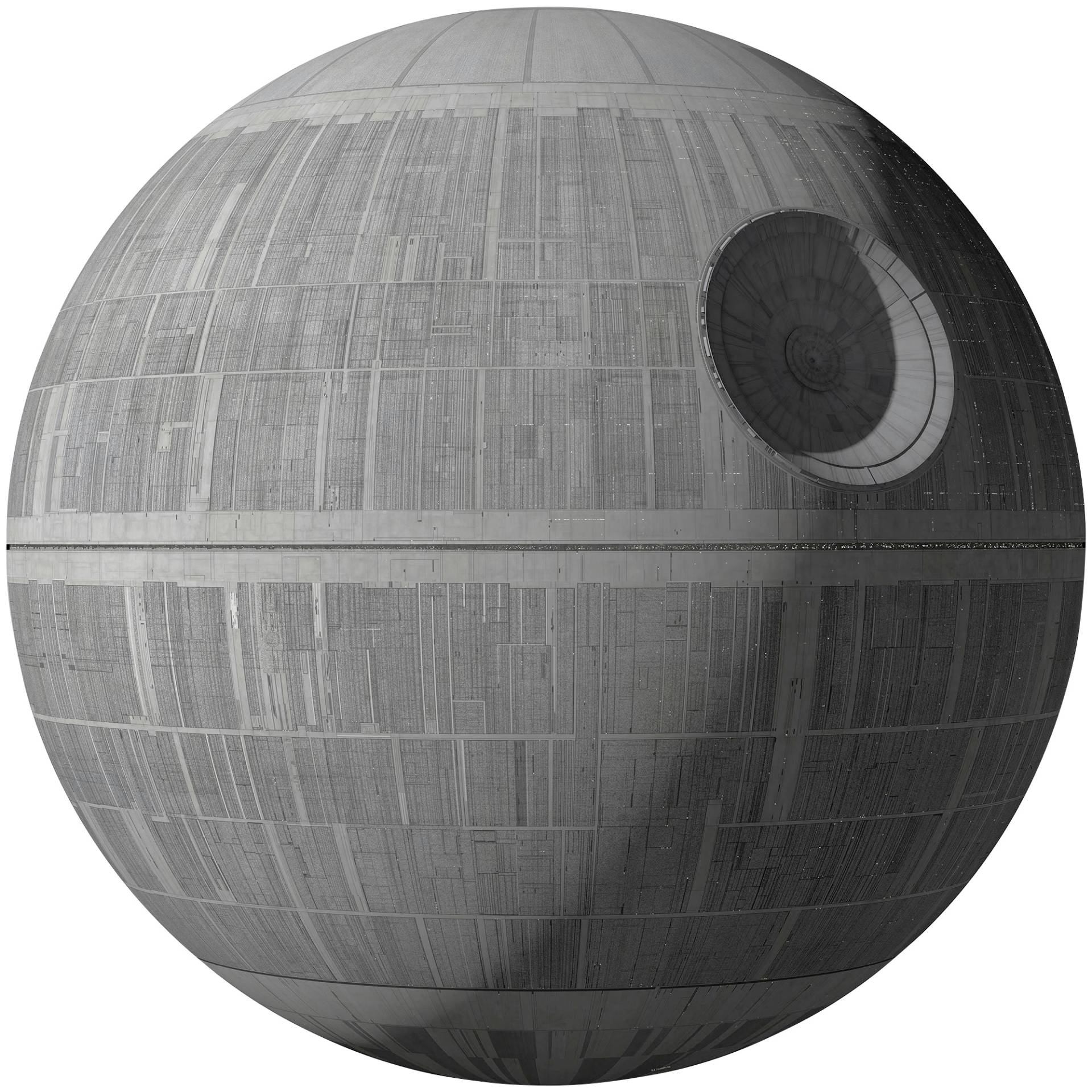 Komar Vliestapete »Star Wars XXL Death Star«, 127x127 cm (Breite x Höhe), selbstklebendes Vlies von Komar