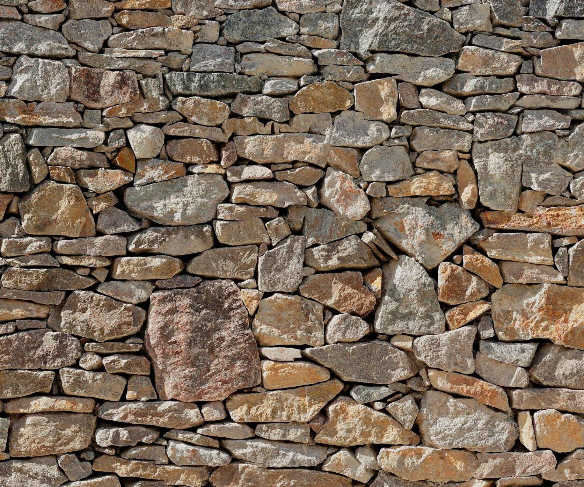 Komar Vliestapete »Stone Wall«, 300x250 cm (Breite x Höhe), Vliestapete, 100 cm Bahnbreite von Komar