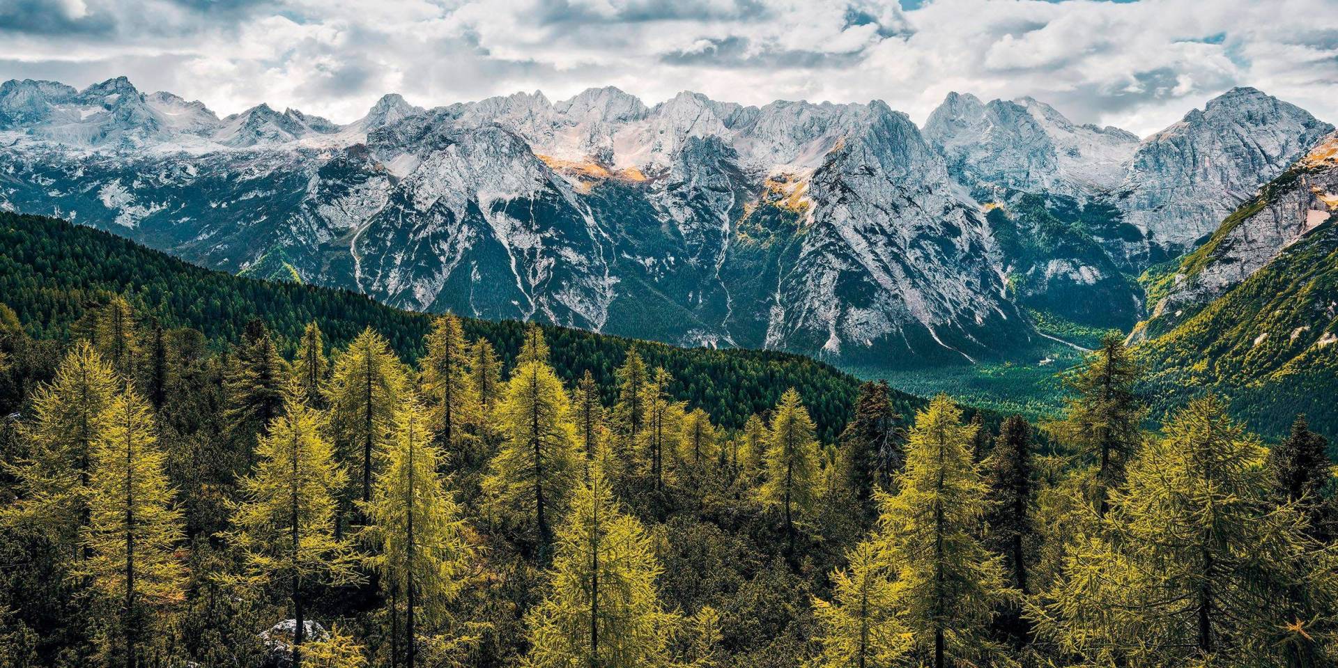 Komar Vliestapete »Wild Dolomites«, 200x100 cm (Breite x Höhe), Vliestapete, 100 cm Bahnbreite von Komar