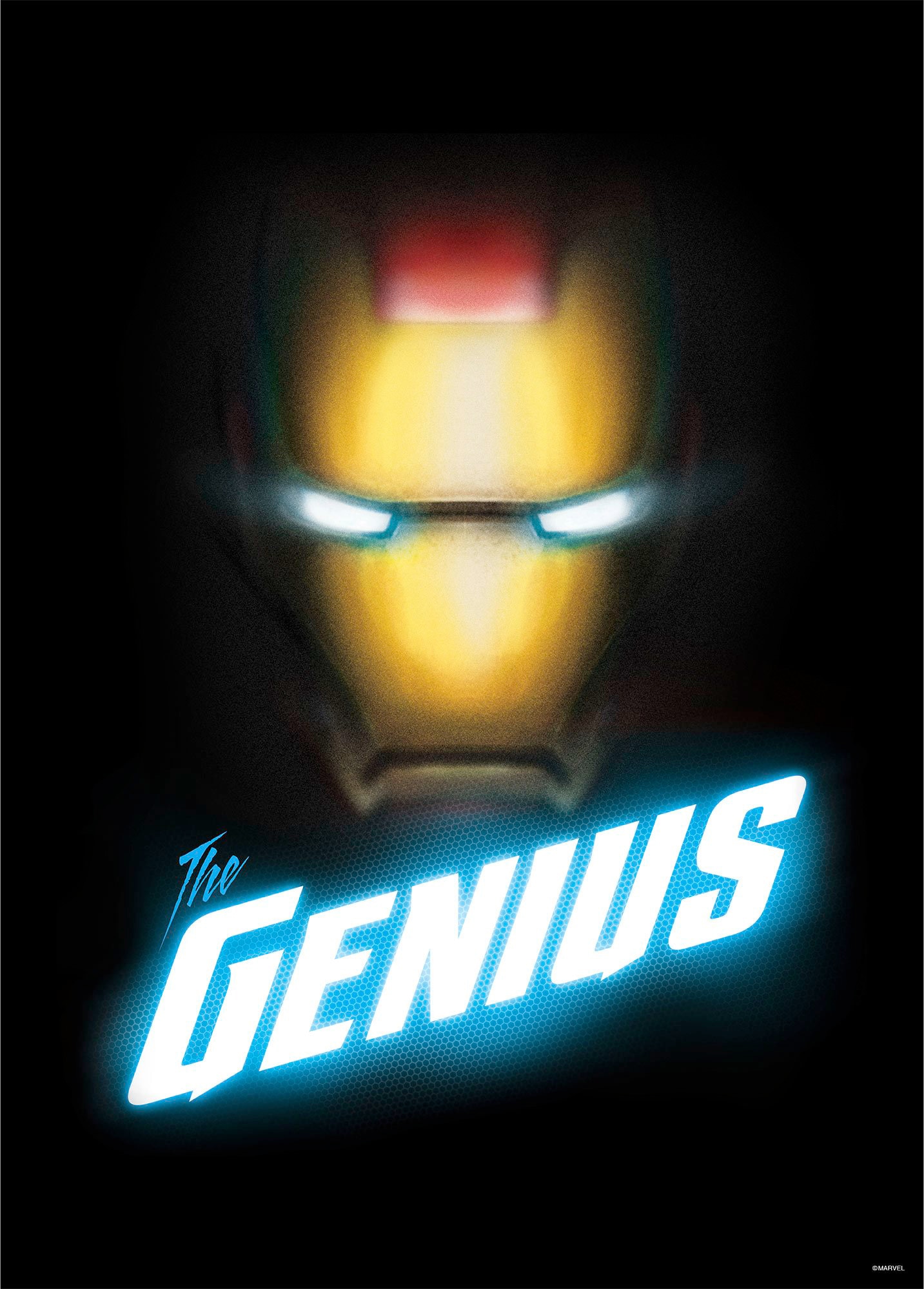 Komar Bild »Avengers The Genius«, Disney, (1 St.), Wandbild zur Dekoration im Kinderzimmer - ohne Rahmen von Komar