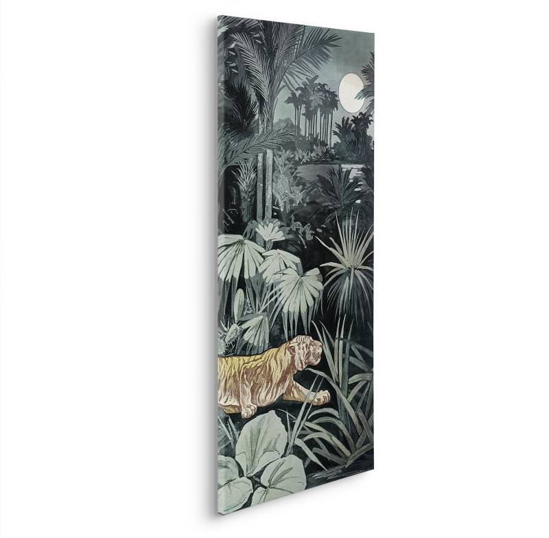 Komar Leinwandbild »Creeping Tiger - Grösse 40 x 90 cm«, Natur, (1 St.), Keilrahmenbild mi Echtholzrahmen von Komar