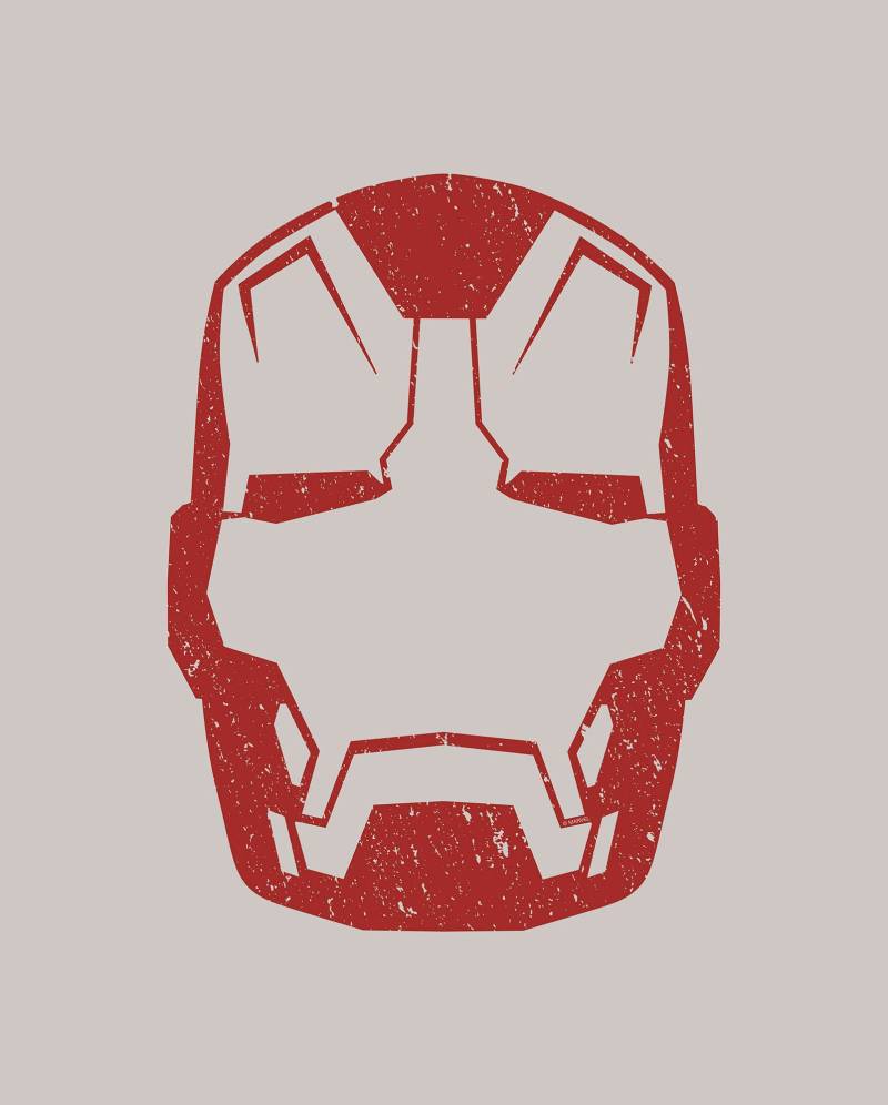 Komar Wandbild »Iron Man Helmet MK 43«, (1 St.), Deutsches Premium-Poster Fotopapier mit seidenmatter Oberfläche und hoher Lichtbeständigkeit. Für fotorealistische Drucke mit gestochen scharfen Details und hervorragender Farbbrillanz. von Komar