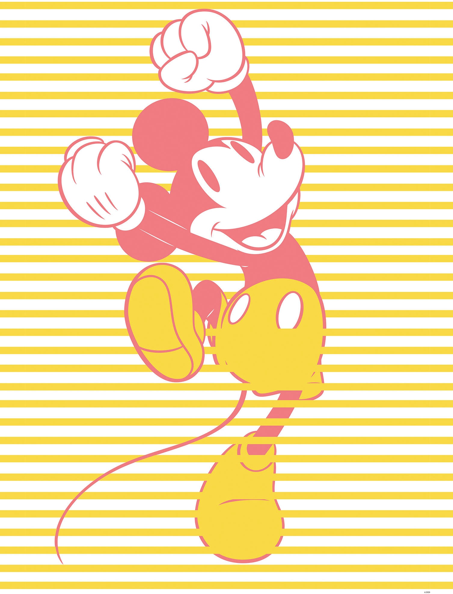 Komar Wandbild »Mickey Unwind«, (1 St.), Deutsches Premium-Poster Fotopapier mit seidenmatter Oberfläche und hoher Lichtbeständigkeit. Für fotorealistische Drucke mit gestochen scharfen Details und hervorragender Farbbrillanz. von Komar