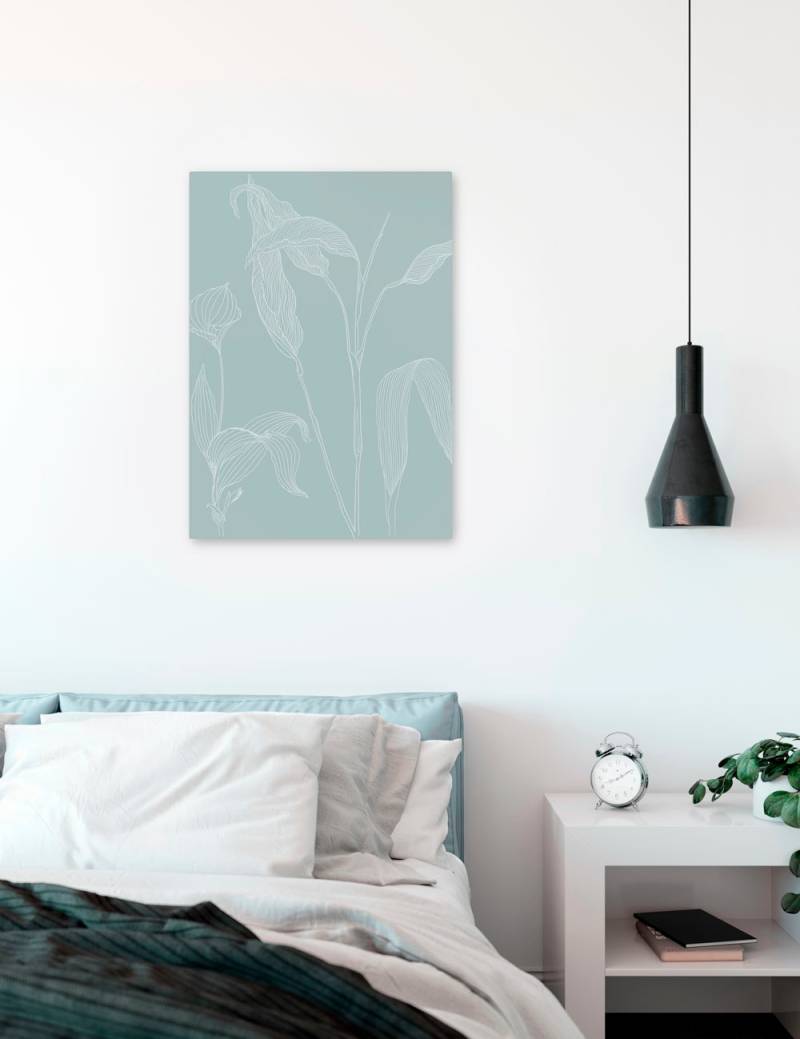 Komar Leinwandbild »Minty Green«, (1 St.), 40x60 cm (Breite x Höhe), Keilrahmenbild von Komar