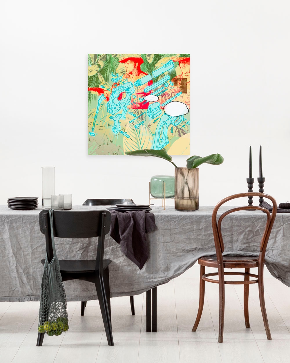 Komar Leinwandbild »Peace - Grösse 60 x 60 cm«, Natur, (1 St.), Keilrahmenbild mi Echtholzrahmen von Komar