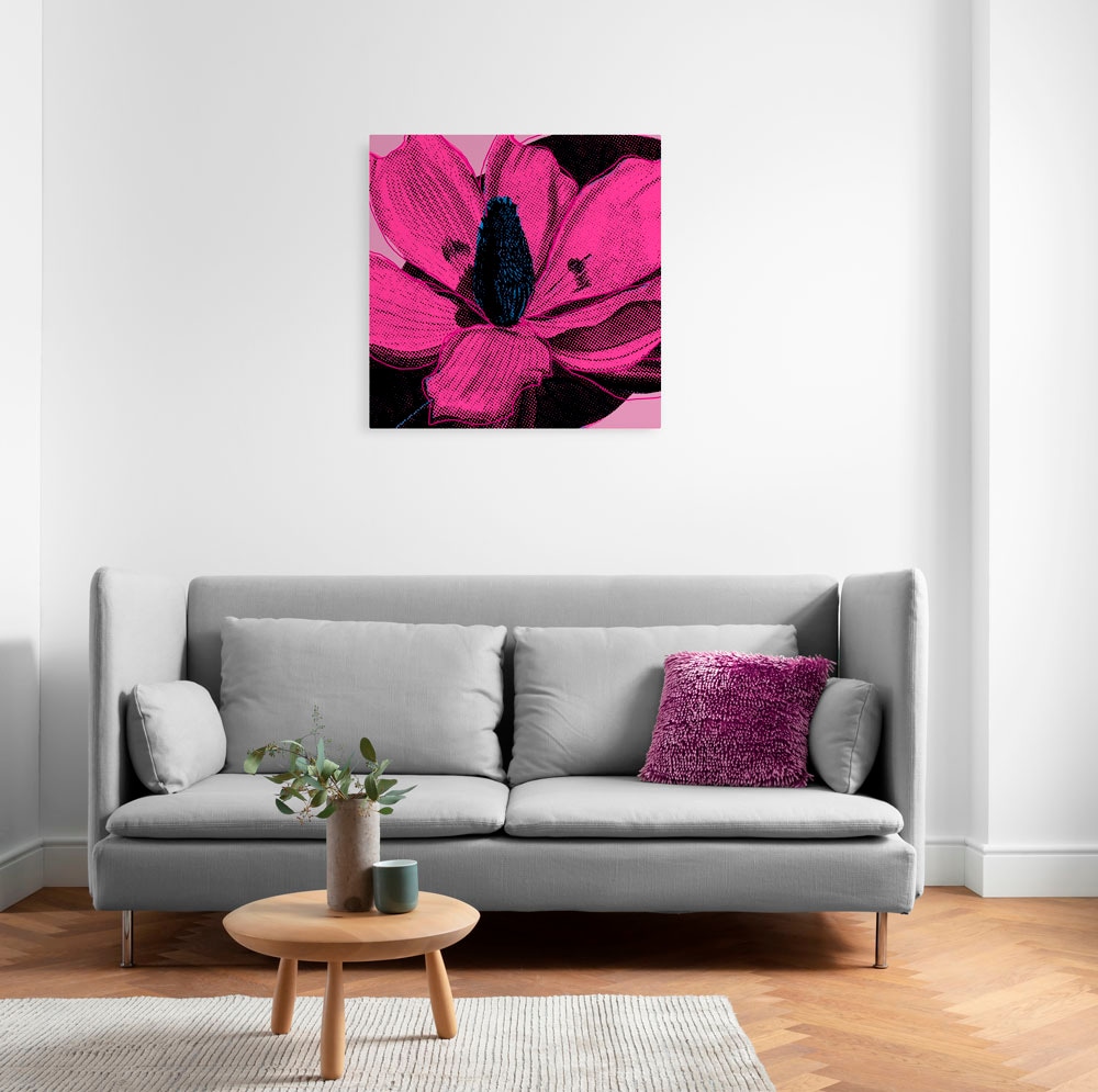 Komar Leinwandbild »Pink Fusion - Grösse 60 x 60 cm«, Natur, (1 St.), Keilrahmenbild mi Echtholzrahmen von Komar