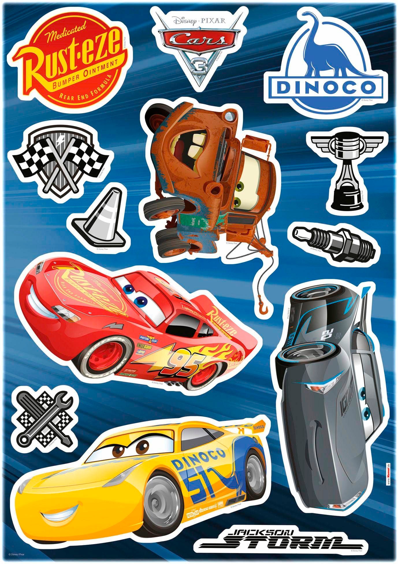 Komar Wandtattoo »Cars3 - Grösse 50 x 70 cm«, selbstklebend, Wandsticker, Kinderzimmer von Komar