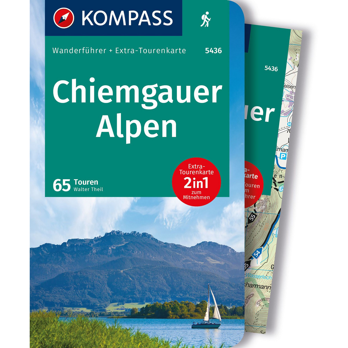 Kompass Verlag Chiemgauer Alpen 5436 Wanderführer von Kompass Verlag