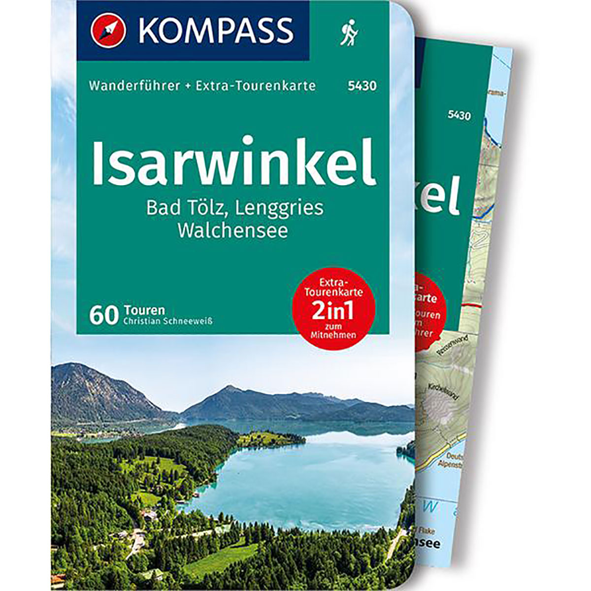 Kompass Verlag Isarwinkel, Bad Tölz, Lenggries 5430 Wanderführer von Kompass Verlag