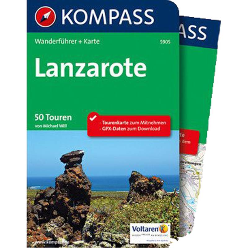 Kompass Verlag Lanzarote 5905 Wanderführer von Kompass Verlag