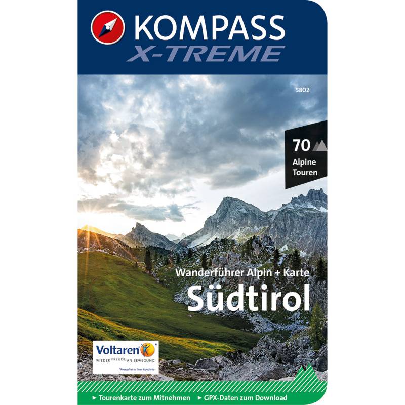 Kompass Verlag Südtirol X-TREME 5802 Wanderführer von Kompass Verlag