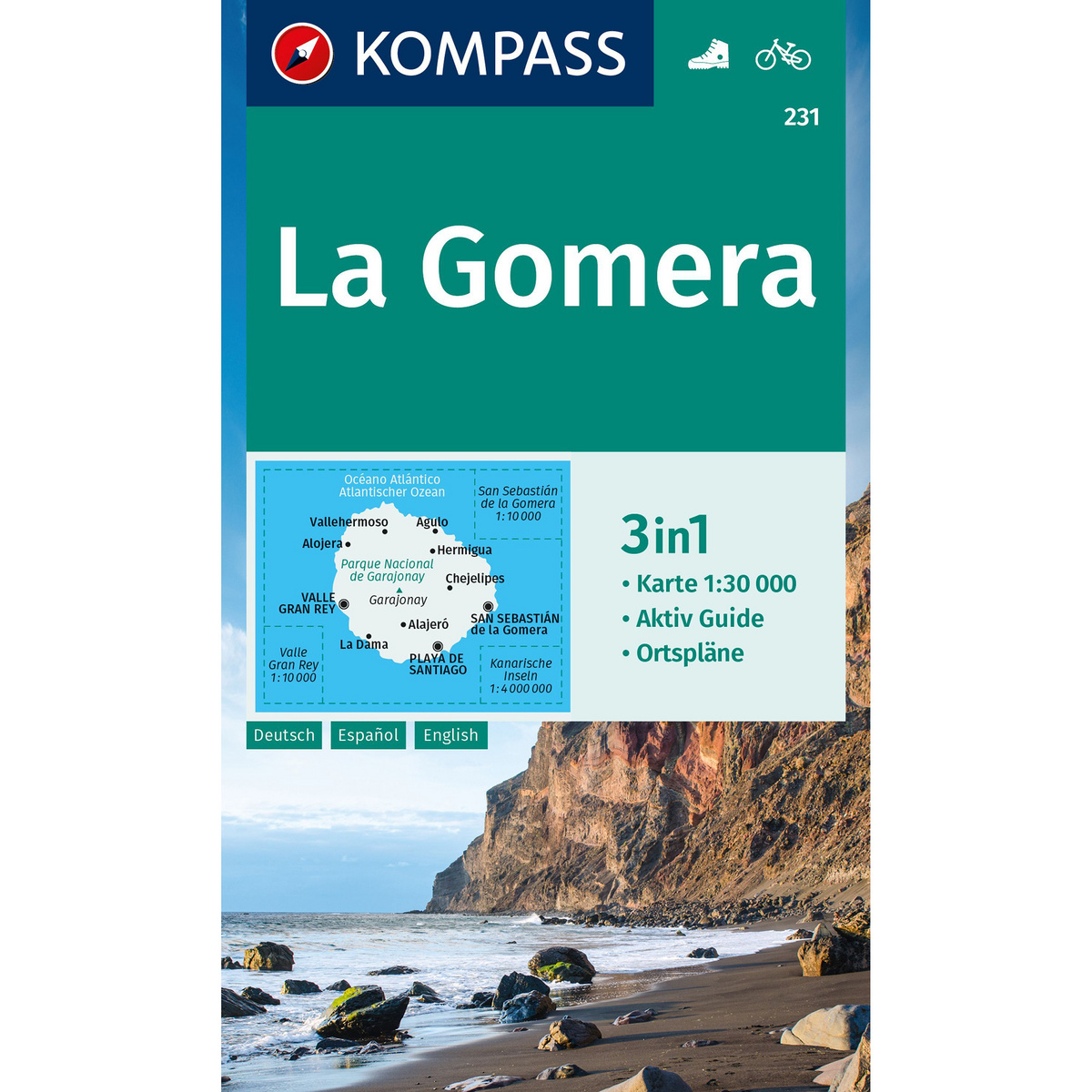 Kompass Verlag WK 231 La Gomera von Kompass Verlag