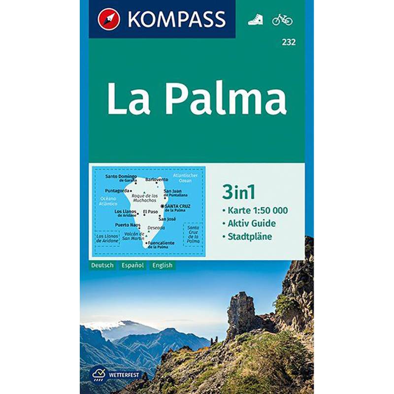 Kompass Verlag WK 232 La Palma von Kompass Verlag