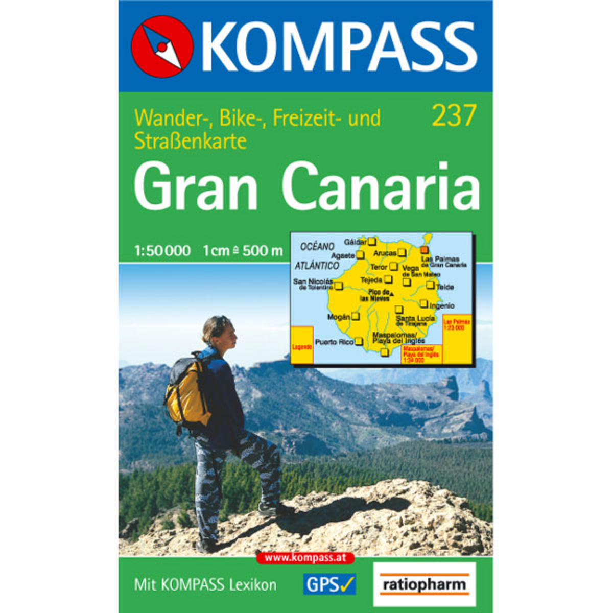 Kompass Verlag WK 237 Gran Canaria von Kompass Verlag