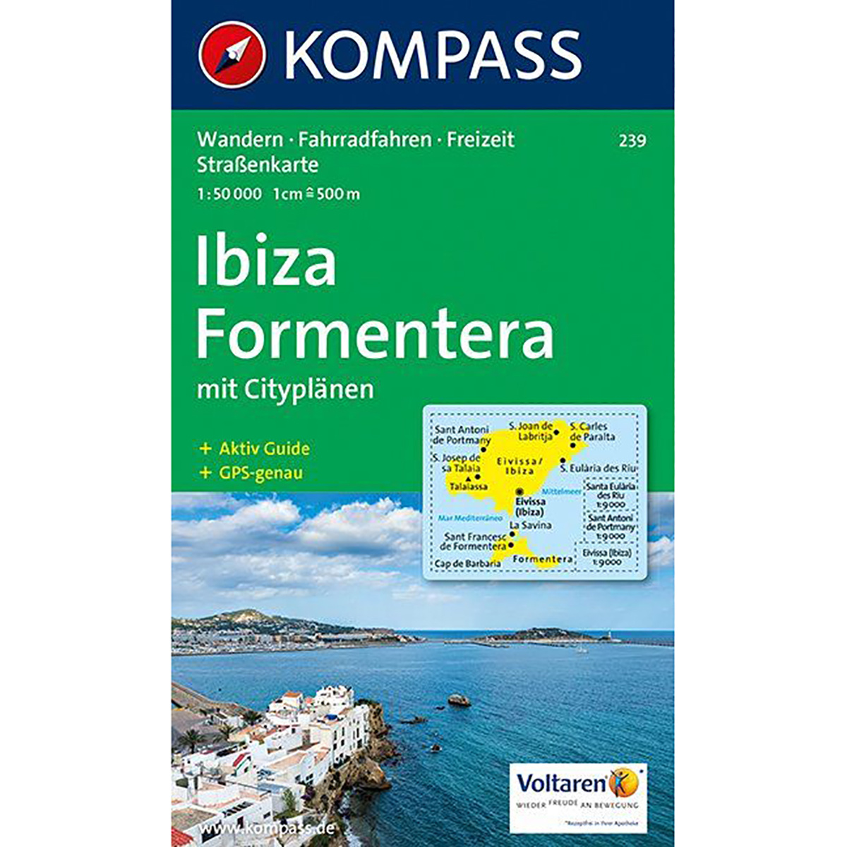 Kompass Verlag WK 239 Ibiza - Formentera von Kompass Verlag