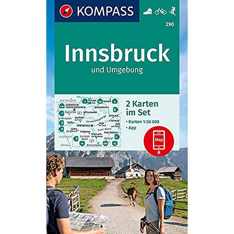 Kompass Verlag WK 290 Innsbruck von Kompass Verlag