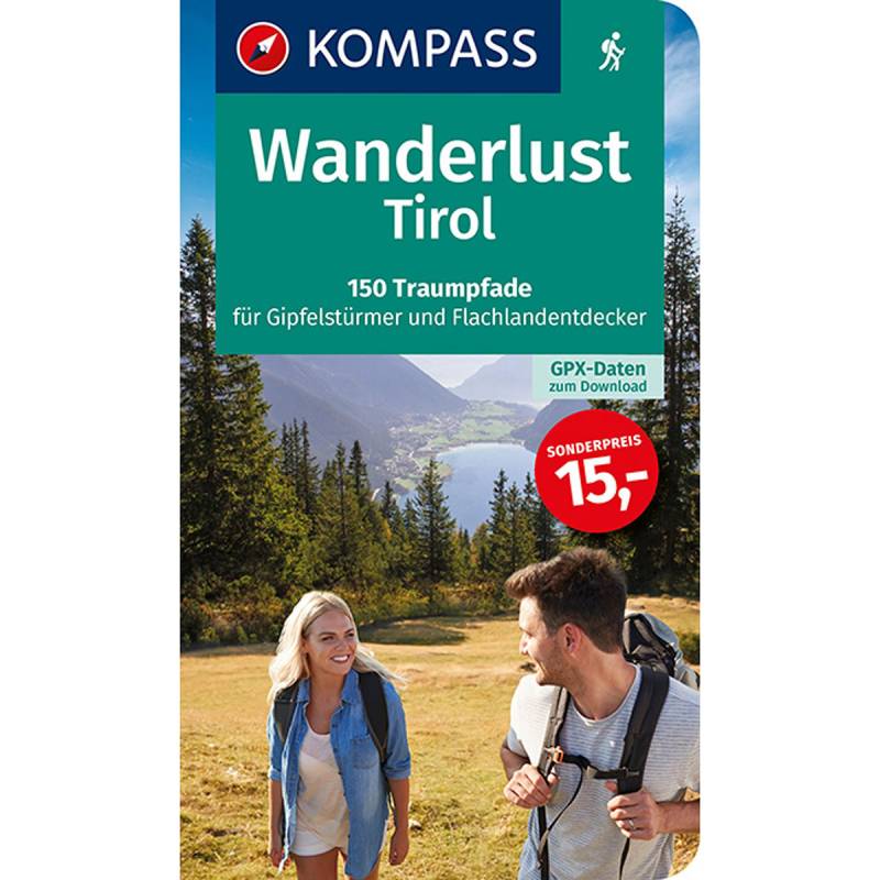 Kompass Verlag WL 1657 Wanderlust Tirol Wanderführer von Kompass Verlag