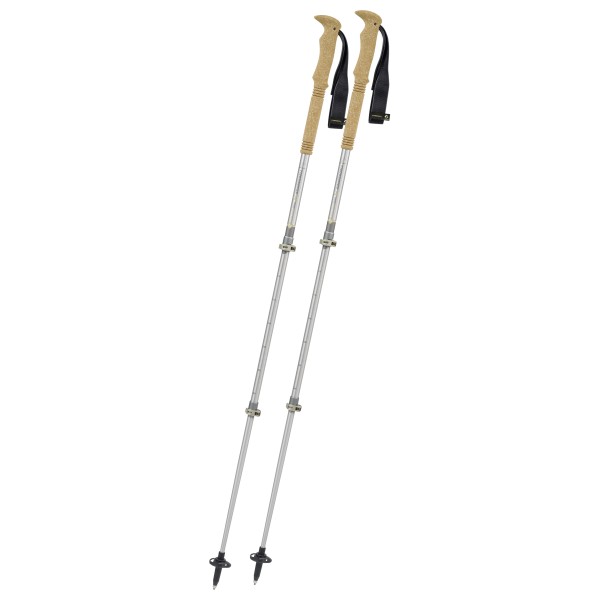 Komperdell - Explorer Zero Cork Compact - Trekkingstöcke Gr 90-120 cm titan