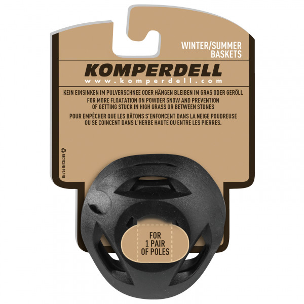 Komperdell - Large UL Vario - Ersatzteller Gr One Size schwarz von Komperdell