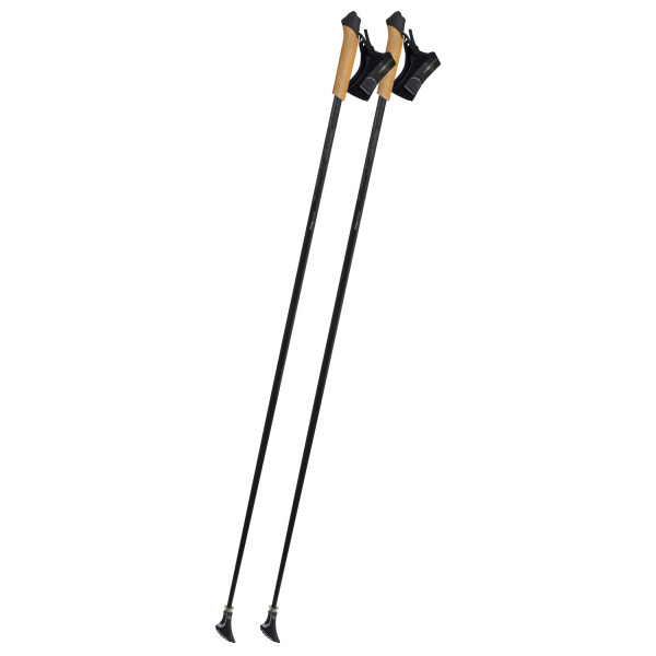 Komperdell - Levante Carbon - Nordic Walking Stöcke Gr 105 cm;120 cm;125 cm;130 cm schwarz/ highlight von Komperdell