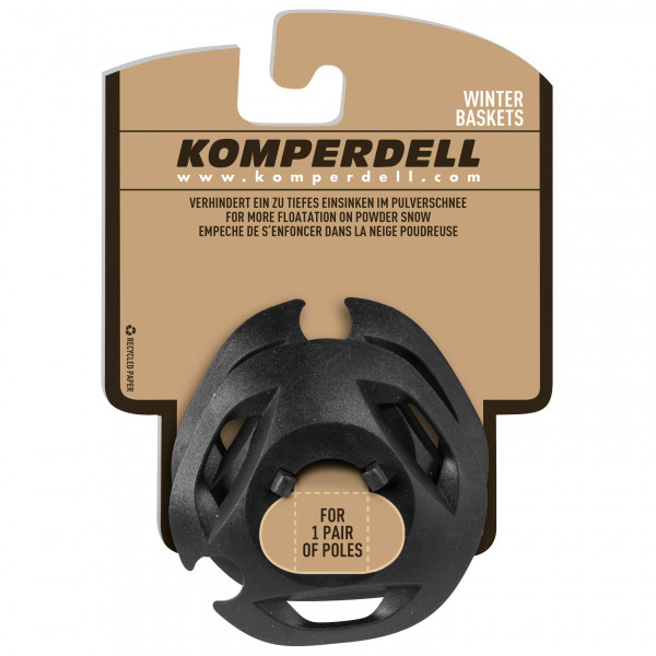 Komperdell - Regular UL Eisflanke - Ersatzteller Gr One Size schwarz von Komperdell