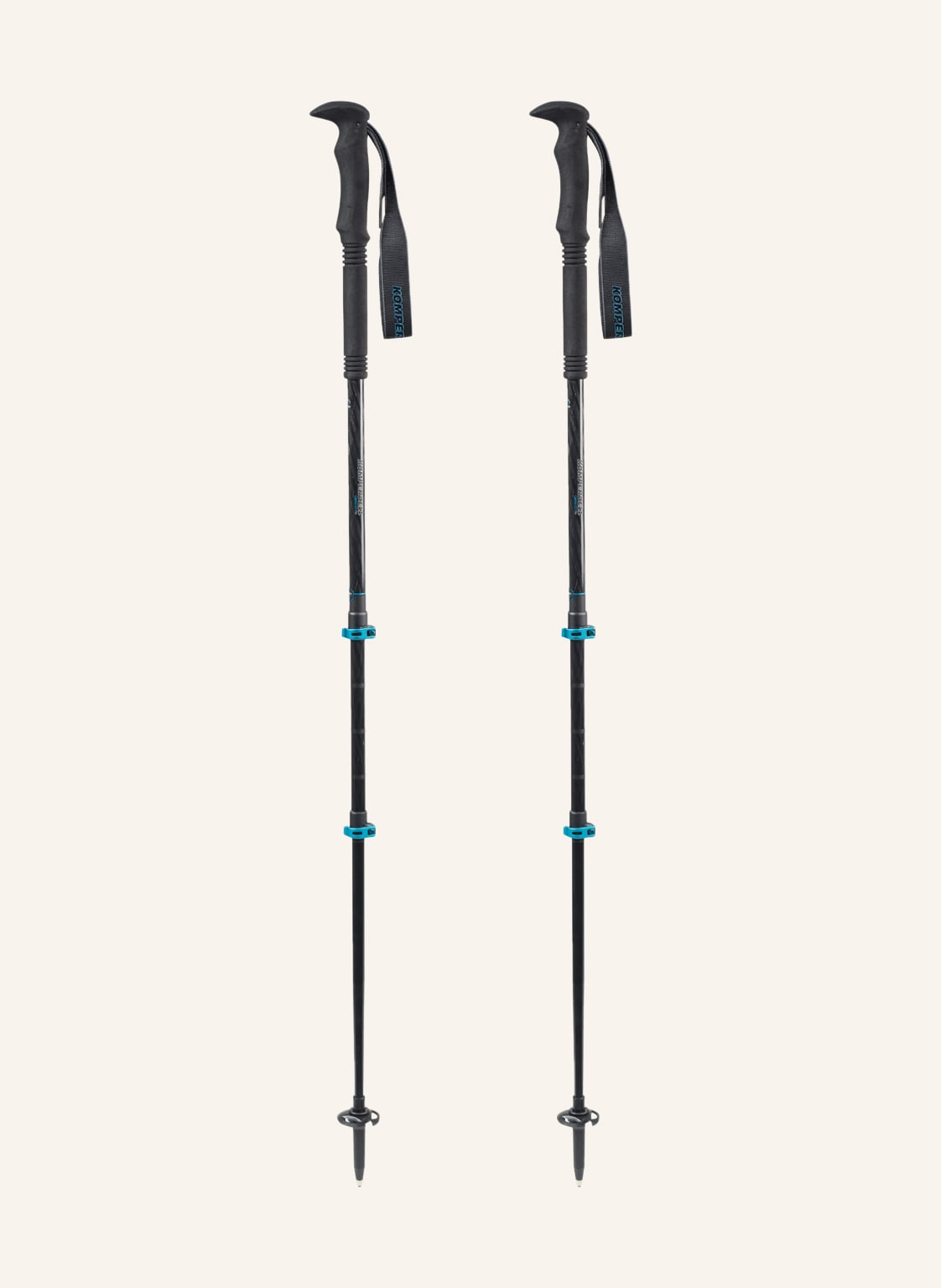 Komperdell Trekkingstöcke Carbon c3 Pro schwarz Komperdell Trekkingstöcke Carbon c3 Pro schwarz von Komperdell
