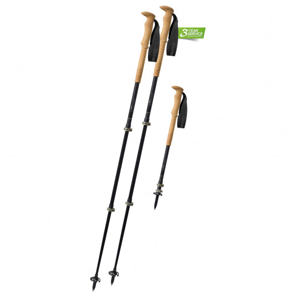Komperdell - Women's Calima Carbon Cloud - Trekkingstöcke Gr 90-120 cm schwarz/grau Komperdell - Women's Calima Carbon Cloud - Trekkingstöcke Gr 90-120 cm schwarz/grau von Komperdell
