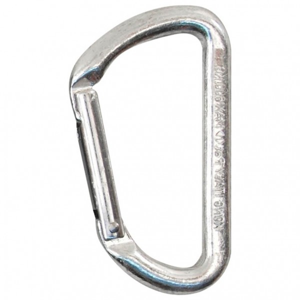 Kong - Mini D - Materialkarabiner grau von Kong