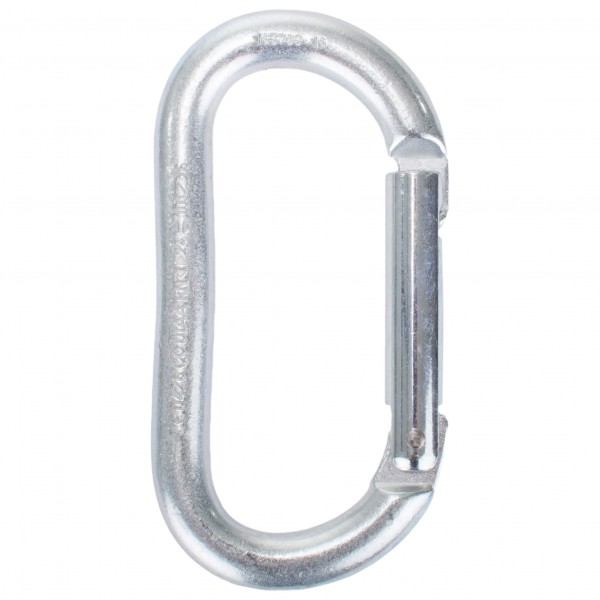 Kong - Oval Steel Straight Gate - Stahlkarabiner grau von Kong