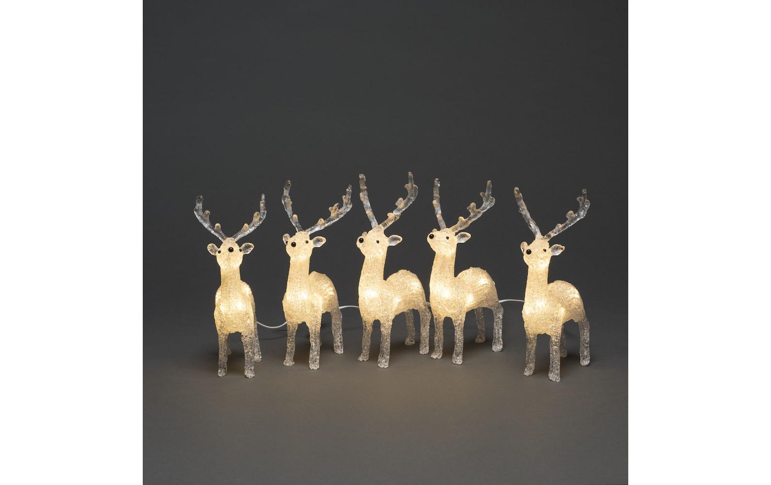 KONSTSMIDE LED Dekofigur »Rentier 5 x 8«, 40 flammig KONSTSMIDE LED Dekofigur »Rentier 5 x 8«, 40 flammig von Konstsmide