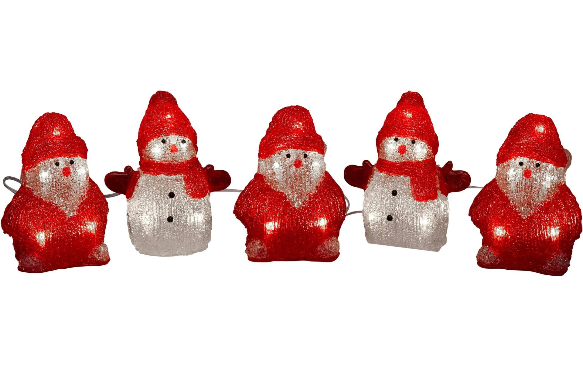 KONSTSMIDE LED Dekofigur »Schneemänner & Santas«, Leuchtmittel LED-Modul LED fest integriert KONSTSMIDE LED Dekofigur »Schneemänner & Santas«, Leuchtmittel LED-Modul LED fest integriert von Konstsmide