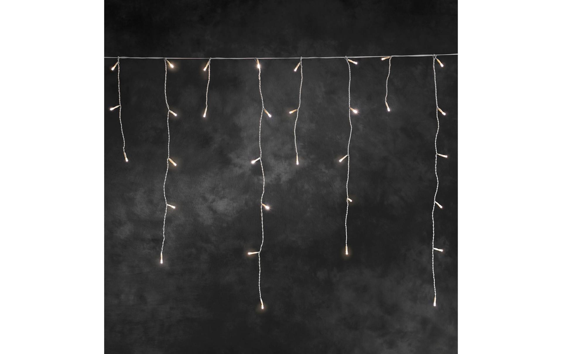 KONSTSMIDE LED-Lichtervorhang »5 m Weiss 200 LED Outdoor«, 200 St.-flammig KONSTSMIDE LED-Lichtervorhang »5 m Weiss 200 LED Outdoor«, 200 St.-flammig von Konstsmide