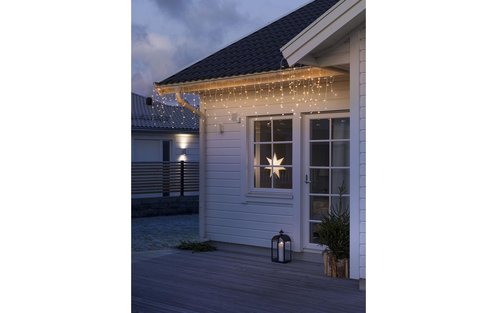 KONSTSMIDE LED-Lichtervorhang »Eisregen 10 m«, 400 St.-flammig KONSTSMIDE LED-Lichtervorhang »Eisregen 10 m«, 400 St.-flammig von Konstsmide