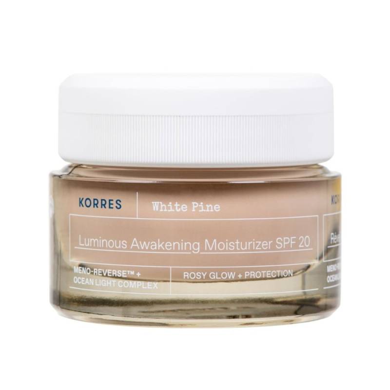 Korres natural products  Korres natural products WHITE PINE Belebende Feuchtigkeitscreme für strahlende Haut SPF20 antiaging_pflege 40.0 ml von Korres natural products