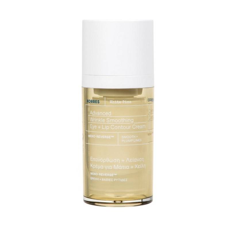 Korres natural products  Korres natural products White Pine Glättende Augen- und Lippenkonturcreme antiaging_pflege 15.0 ml von Korres natural products