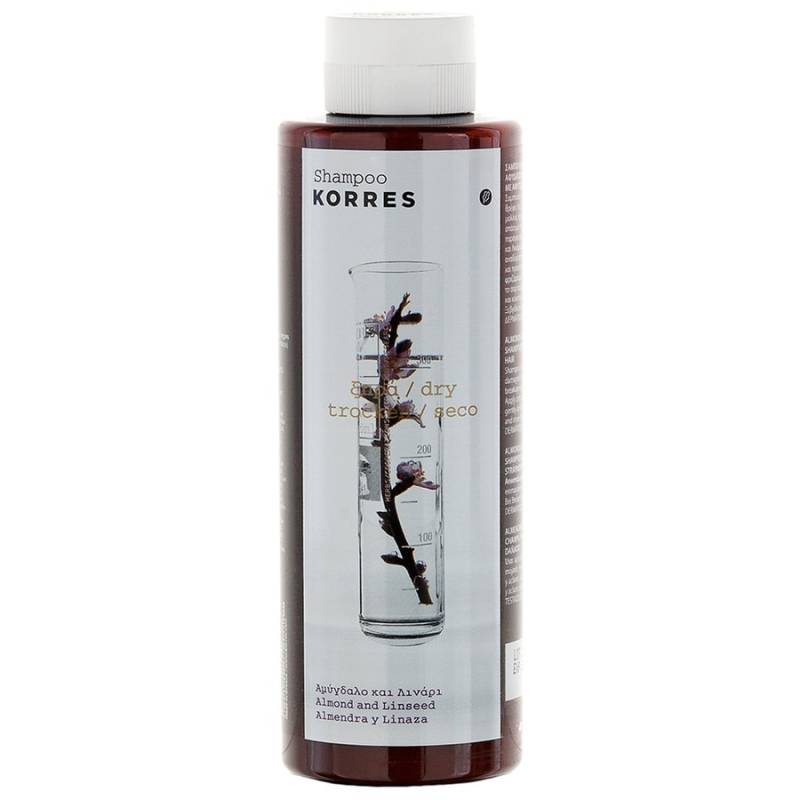 Korres natural products  Korres natural products Almond & Linseed für trockenes, strapaziertes Haar haarshampoo 250.0 ml von Korres natural products