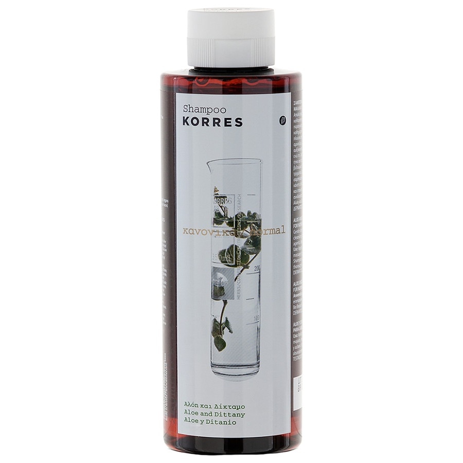 Korres natural products  Korres natural products Aloe & Dittany für normales Haar haarshampoo 250.0 ml von Korres natural products