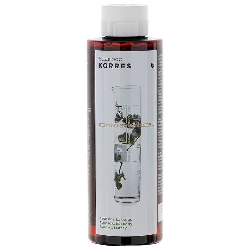 Korres natural products  Korres natural products Aloe & Dittany für normales Haar haarshampoo 250.0 ml von Korres natural products