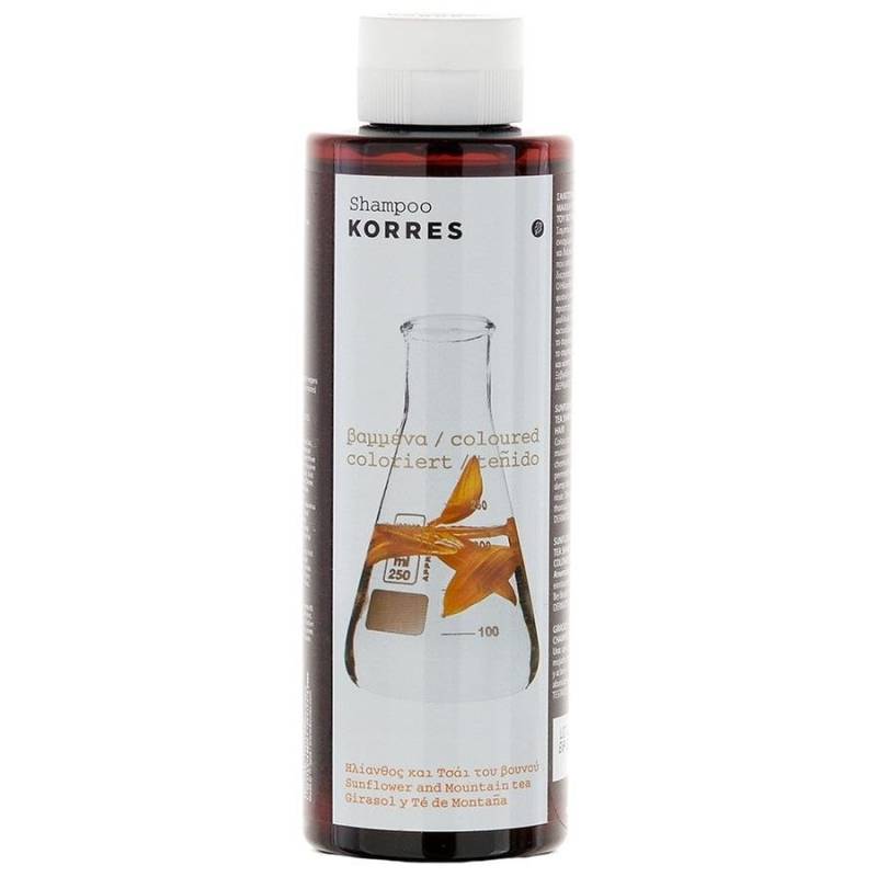 Korres natural products  Korres natural products Sunflower & Mountain Tea für coloriertes Haar haarshampoo 250.0 ml von Korres natural products